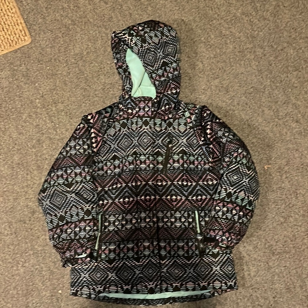 Girls winter coat with removable fleece